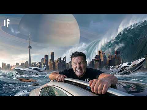 What If Saturn Replaced our Moon?