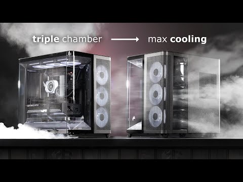 You've Never Seen PC Airflow like this... | Corsair AIR 5400 Gaming PC Build