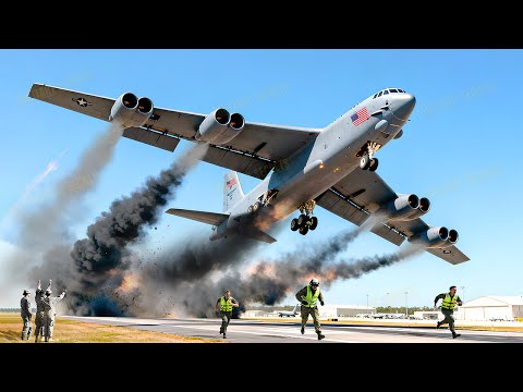 Denmark Shocked! US Air Force B-52 Pilot Performs Emergency Takeoff Heading for Greenland