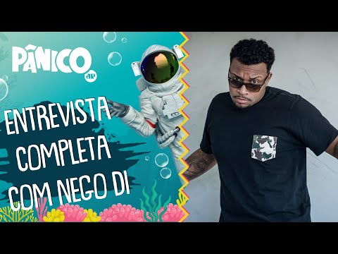 Assista à entrevista com Nego Di na íntegra