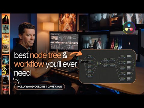 The Best DaVinci Resolve Workflow & Node Structure with Hollywood Colorist Dave Cole (Dune, Batman)