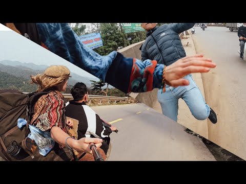 Hitchhiking across North Vietnam