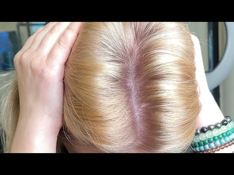 Окрашивание спец блондом