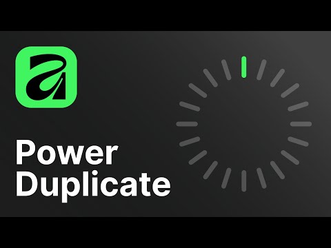 How to Power Duplicate in Affinity 3