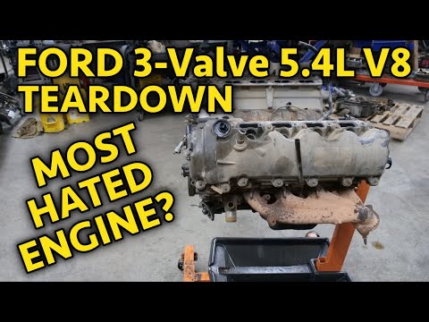 Bad Ford 5.4 3-valve V8 Engine Teardown. Which of The MANY Possible Failures Took This One Out?