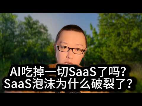 AI彻底消灭了软件？程序员真的要失业了吗？SaaS为何崩溃？科技互联网真要崩盘灭亡了？