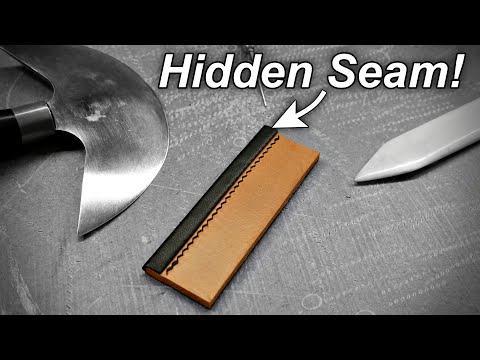 French Seam Demo- No edge paint or burnishing needed!