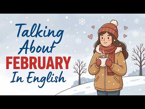 Talking About February in English | Easy English Podcast