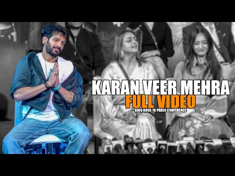 Karan Veer Mehra Full Video from Bigg Boss 18 Press Conference