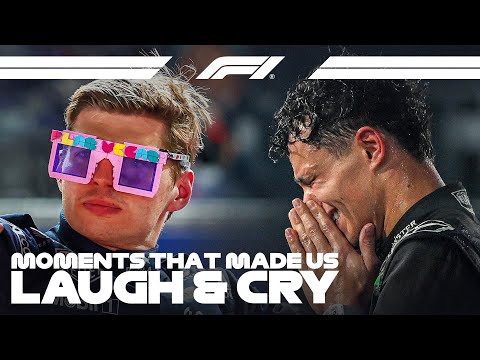 F1 Moments That Made Us Laugh And Cry In 2025