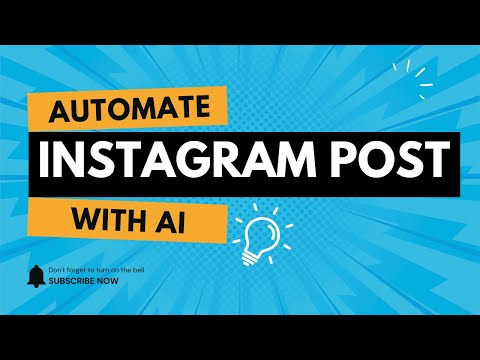 How to Automate Instagram Posts with AI   Make com + Buffer + ChatGPT Tutorial 2025