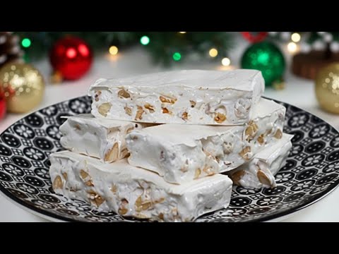 HOME-MADE WHITE TORRONE [ITALIAN RECIPE] by ItalianCakes