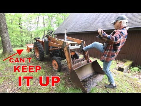 50-Year-Old Kubota Stuck In Gear, And Then Some,