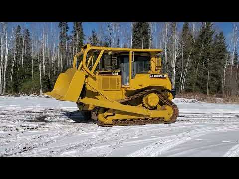 1997 Caterpillar model D7R going though its paces