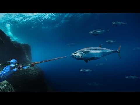 Hunting The Most Powerful Tuna On Earth...100 ft deep