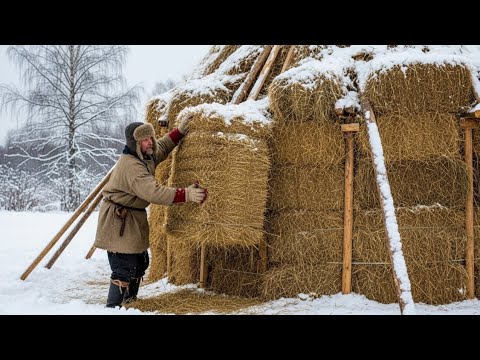 Everyone Laughed At His "Hay-Bale" Fortress — Then It Saved Them From The Blizzard