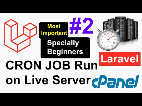 How to Run CRON Job on LIVE SERVER on Cpanel in Laravel Project - Laravel CRON JOB on Live Server