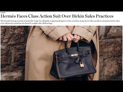 Hermès Is Being Sued… is Luxury Fashion Retail Over?