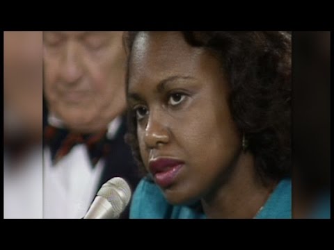 Flashback: Anita Hill's explosive opening statement