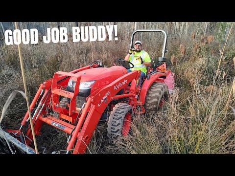 Homeowner Burys Tractor 1/2 Mile In The Woods In A Swamp.. Can I Rescue IT?