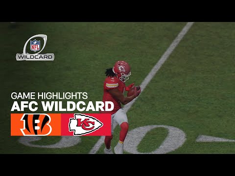 Cincinnati Bengals VS Kansas City Chiefs - AFC Wildcard - Game Highlights