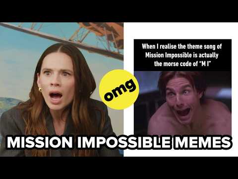 The Mission Impossible Cast React To Mission Impossible Memes | Meme, Myself and I