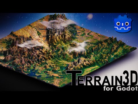 Terrain3D -- Ultimate Godot Terrain System Finally Released