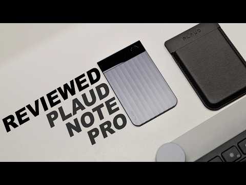 PLAUD Note Pro Review - An AI Note Taker ABSOLUTELY Worth The Price!