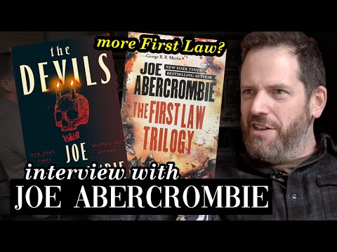Joe Abercrombie Interview w/ Curious King and Collectible Book Vault