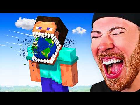 Giant Earth VS HORROR STEVE?! (Funny Animation)