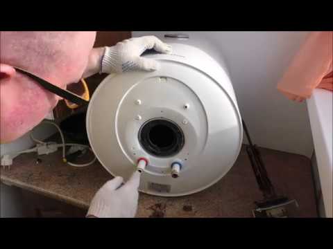 Поиск утечки воды из бака водонагревателя. Полная разборка водонагревателя(бойлера). Утилизация.