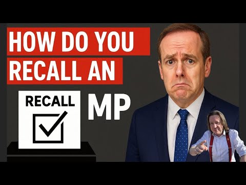 How do we recall an MP? Barrister Barrett explains