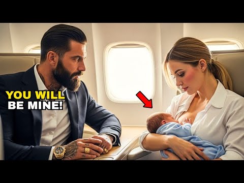 The mafia boss’s baby wouldn’t stop crying on the plane—until a single mother did the unthinkable