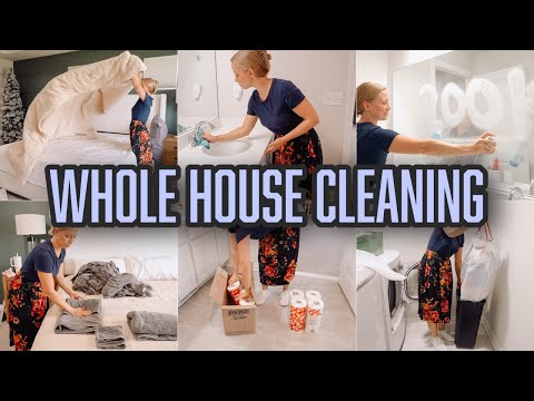Whole House Cleaning | Cleaning & Organizing Motivation