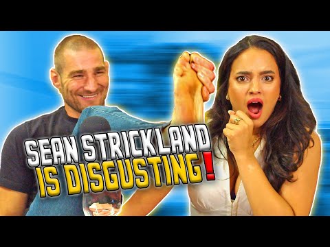 SEAN STRICKLAND SCARES ETIQUETTE COACH LOL