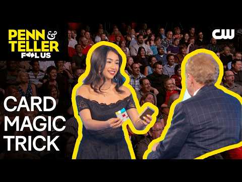 Magician Anna DeGuzman Performs Card Magic Tricks | Penn & Teller: Fool Us | The CW
