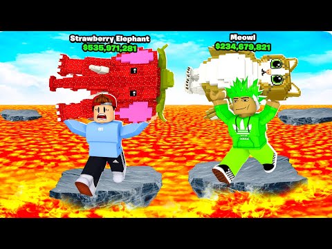 BRAINROTS vor LAVA RETTEN in Roblox!