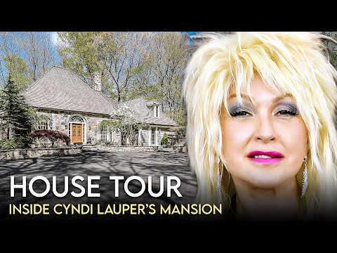 Cyndi Lauper | House Tour | $2 Million New York Mansion & More