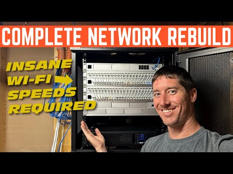 Ripping Out My ENTIRE NEW Home Network Chasing The FASTEST WIRELESS Internet