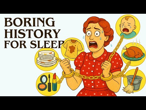 What 1950’s Housewife's Actually Did All Day | Boring History for Sleep