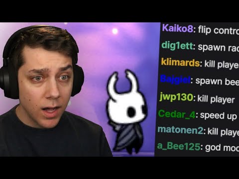 Hollow Knight but Twitch Chat tries to stop me