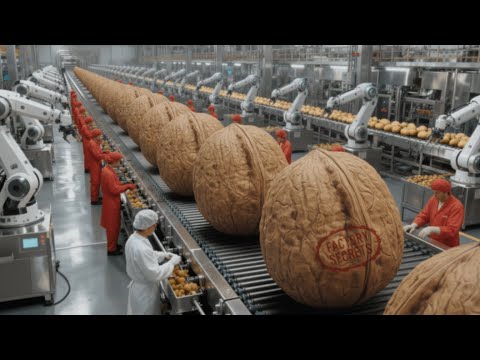 How California Walnuts Are Made: Inside the High-Tech Factory from Harvest to Laser Sorting
