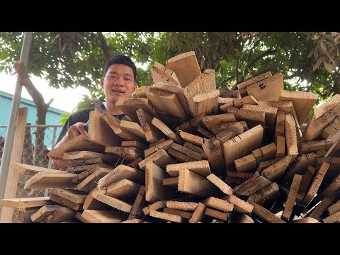 Incredible Wood Recycling Project // Unique Recycling Ideas From The Simplest Items