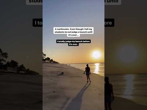 But here’s the thing - it’s not over till it’s over! 👏 #onlinebusiness #launching #course