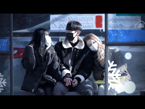 What if a foreign woman falls asleep leaning on her shoulder?