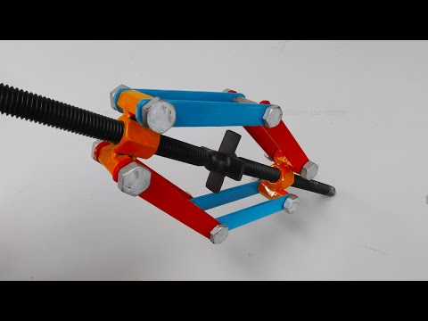 DIY Tool | Make A Metal Clamp For Woodwoorking | Most Simple Clamp For Woodworker