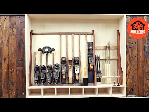 Hand Plane and Hand Saw Till.  Hand Tools Cabinet Build Part 2.