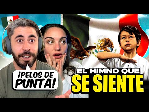 EL HIMNO MEXICANO COMIENZA como UNA BATALLA REAL *ESPAÑOLES SE QUEDAN SIN PALABRAS*🇲🇽🔥