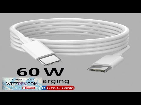 PD 60W USB C to USB Type C Cable Fast Charge Data