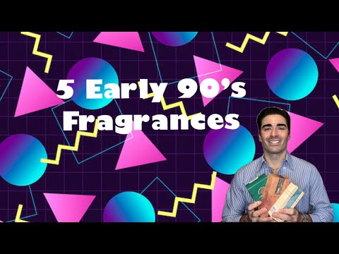 5 Early 90's Fragrances for Men